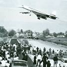 First flight of British Concorde prototype 002