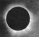 First series of photographs of solar eclipse